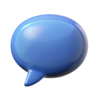 alluring remarkable A single, stylized speech bubble icon with Transparent Background png