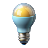 dazzling joyful contemporary Energy efficient lightbulb, LED lighting, with Transparent Background elite png