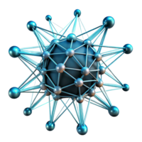 wonderful modern A Web of Interconnected Neural Network premium png