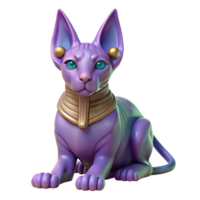 bold striking Sphinx, enigmatic creature with riddles, with Transparent Background high quality png