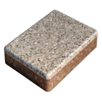 ethereal striking Granite countertop sample with Transparent Background elite png
