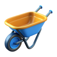 breathtaking distinctive Wheelbarrow with Transparent Background png