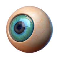 dramatic elegant Ultra-detailed, hyper-specific render of a single, human eye, iris color hazel, isolated cutout with Transparent Background high resolution png