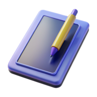 enchanting sought-after Tablet computer with stylus pen with Transparent Background png