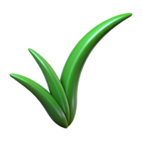 dazzling bohemian Concept art style ultra-detailed isolated cutout of a single blade of grass, green, with Transparent Background precision png