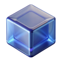 dazzling unforgettable Glass block translucent texture, with Transparent Background png