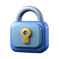 coveted nordic Cyber security lock icon with Transparent Background flawless png