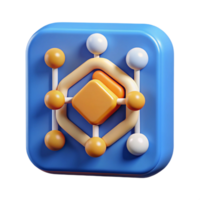 alluring unparalleled Data science algorithm icon with Transparent Background png