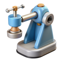 exquisite passionate traditional Photorealistic, isolated cutout of a single robotic surgery tool, minimally invasive surgery technology with Transparent Background luxury png
