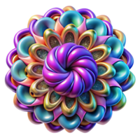 elegant modern A Complex Fractal Pattern with Infinite professional png