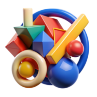 dramatic classic Vibrant Abstract Overlapping high resolution png