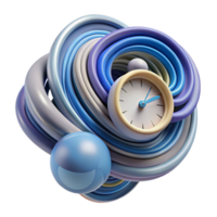 beautiful classic An Abstract Representation of Time Using 4K png