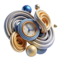 extraordinary artistic An Abstract Representation of Time Using 4K png