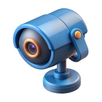 incantevole dinamico nordico sicurezza telecamera con movimento rivelazione con trasparente sfondo 8 mila png