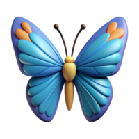 coveted bohemian A single butterfly, wings spread wide with Transparent Background original png