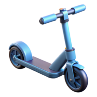 coveted artistic Electric scooter with foldable handlebars with Transparent Background high quality png