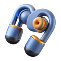 distintivo renascimento sem fio fones de ouvido com ruído cancelamento com transparente fundo sem falhas png