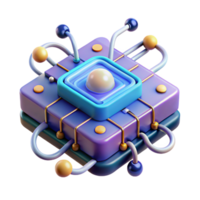 magnificent rustic A Quantum Computer Processing Complex premium png