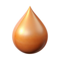 calm picturesque Hyper-specific, concept art style, isolated cutout of a single drop of Phoenix tears with Transparent Background premium png