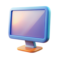 elegant inspired Computer monitor with high refresh rate with Transparent Background png
