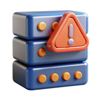 extraordinary calm baroque Server rack with overheating warning light with Transparent Background masterfully captured png