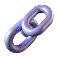 beautiful intense bohemian Photorealistic, hyper-specific, concept art style render of a single chain link from Fenrir's bindings with Transparent Background museum quality png