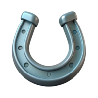 celebrated organic Isolated cutout, ultra-detailed professional render of a single Centaur's horseshoe with Transparent Background luxury png