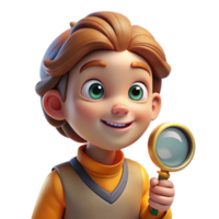 extraordinary rustic Portrait of a Child with a Curious detailed png