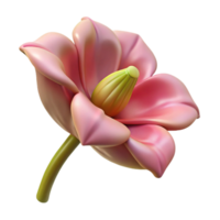 dramatic melancholic minimalist Photorealistic, professional render, isolated cutout, hyper-specific single, wilting flower petal with Transparent Background genuine png