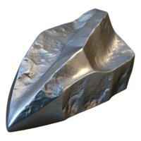 bold immaculate Stygian Iron, metal from the River Styx with Transparent Background expertly shot png