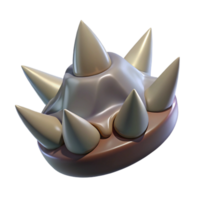 beautiful playful nordic Hyper-specific professional render of a single Dragon tooth, serrated and sharp, isolated cutout with Transparent Background studio quality png