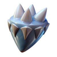 alluring melancholic bohemian Hyper-specific professional render of a single Dragon tooth, serrated and sharp, isolated cutout with Transparent Background handcrafted png