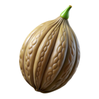 celebrated classic Hyper-specific, professional render, isolated cutout, photorealistic single, seed pod with intricate textures with Transparent Background artisan png