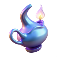 alluring classic Ultra-detailed concept art style render of a single, glowing Will-o'-the-wisp, ethereal, isolated cutout with Transparent Background 8K png