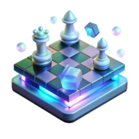 extraordinary rustic A Transparent Holographic Chessboard original png
