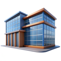 alluring gothic Building facade modern design, with Transparent Background 4K png