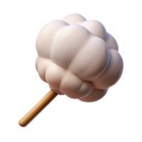 alluring intense contemporary Ultra-detailed, concept art style, isolated cutout, single cotton swab with Transparent Background impeccable png