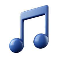 coveted mid-century Pictogram of a music note. Clean lines, symmetrical design, scalable Design. high quality png
