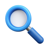 captivating rare Pictogram of a magnifying glass. Clean lines, minimal design, scalable Design. png