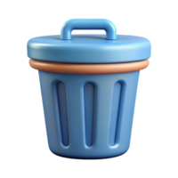 extraordinary sought-after Pictogram of a trash can. Crisp edges, flat color, single-weight stroke Scalable Design. png