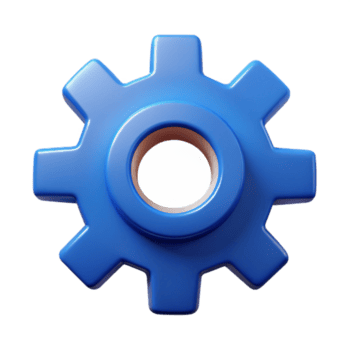 dramático nórdico pictograma do uma configurações engrenagem. simétrico, limpar \ limpo linhas, escalável Projeto. original png