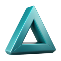 tranquil spectacular Geometric triangle forming a letter A. Crisp edges, flat color, clean lines Scalable Design. top-tier png