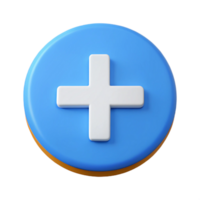 vibrant ethereal abstract Circular logo with a simple cross. Clean lines, flat color, symmetrical Scalable Design. high quality png