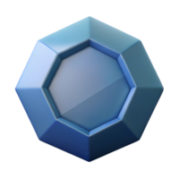 splendid energetic creative Geometric pentagon shape with a single-weight stroke. Flat color, scalable Design. studio quality png
