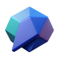 romantic wonderful Abstract geometric shape resembling a speech bubble. Flat color, clean lines, scalable Design. premium png
