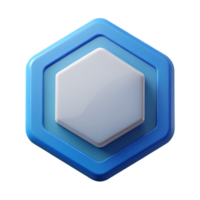 timeless coastal Hexagonal badge, crisp edges, clean lines, symmetrical Scalable Design. artisan png