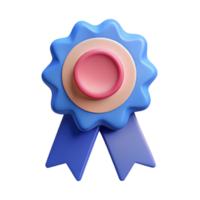 timeless creative Ribbon badge, minimal, flat color, scalable Design. expertly shot png