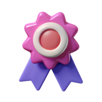 sought-after nordic Ribbon badge, minimal, flat color, scalable Design. flawless png
