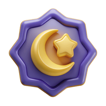 sedutor tradicional crescente lua distintivo, plano cor, peso único AVC, escalável Projeto. habilmente tiro png