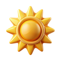 pristine playful classic Sun badge with rays, symmetrical, clean lines, crisp edges Scalable Design. elite png